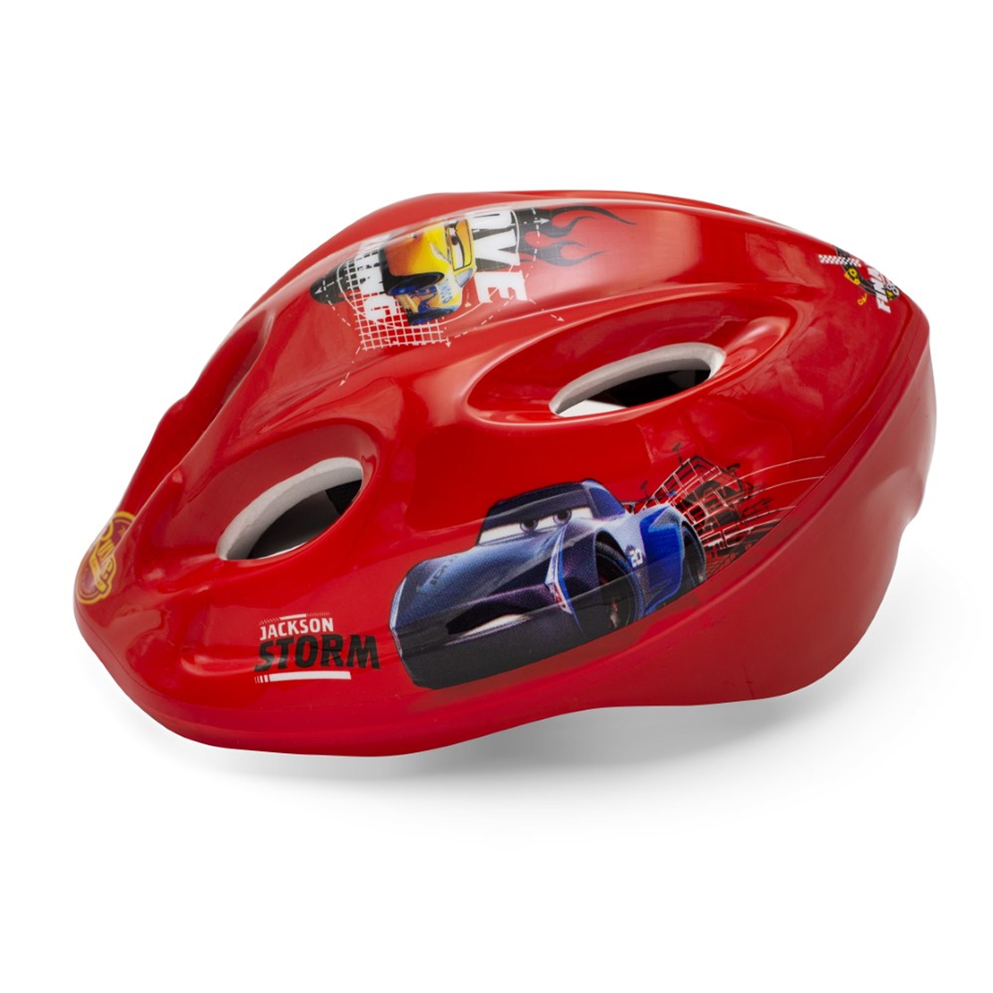 Cars Kinder Fahrradhelm – Disney Lightning McQueen Helm verstellbar 52–56 cm