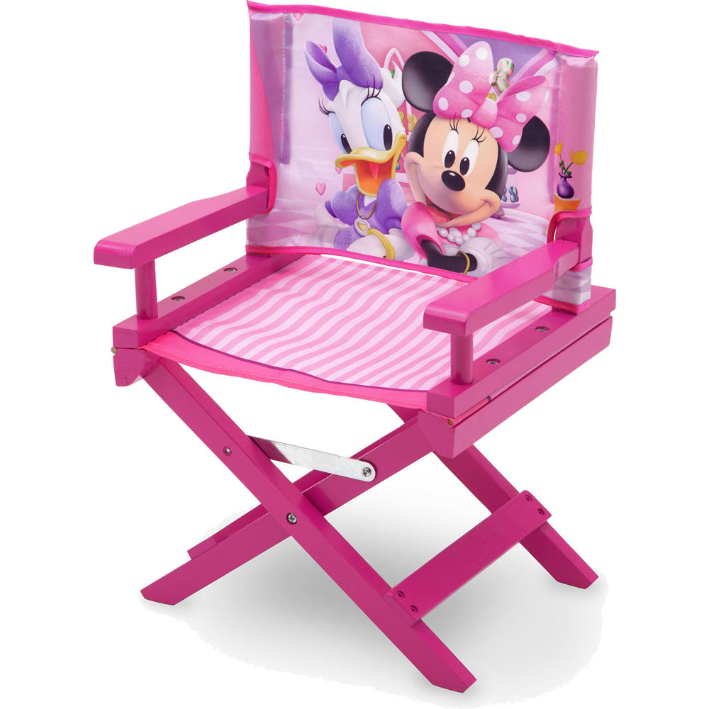 Disney children's folding chair camping chair director's chair Minnie Mouse
