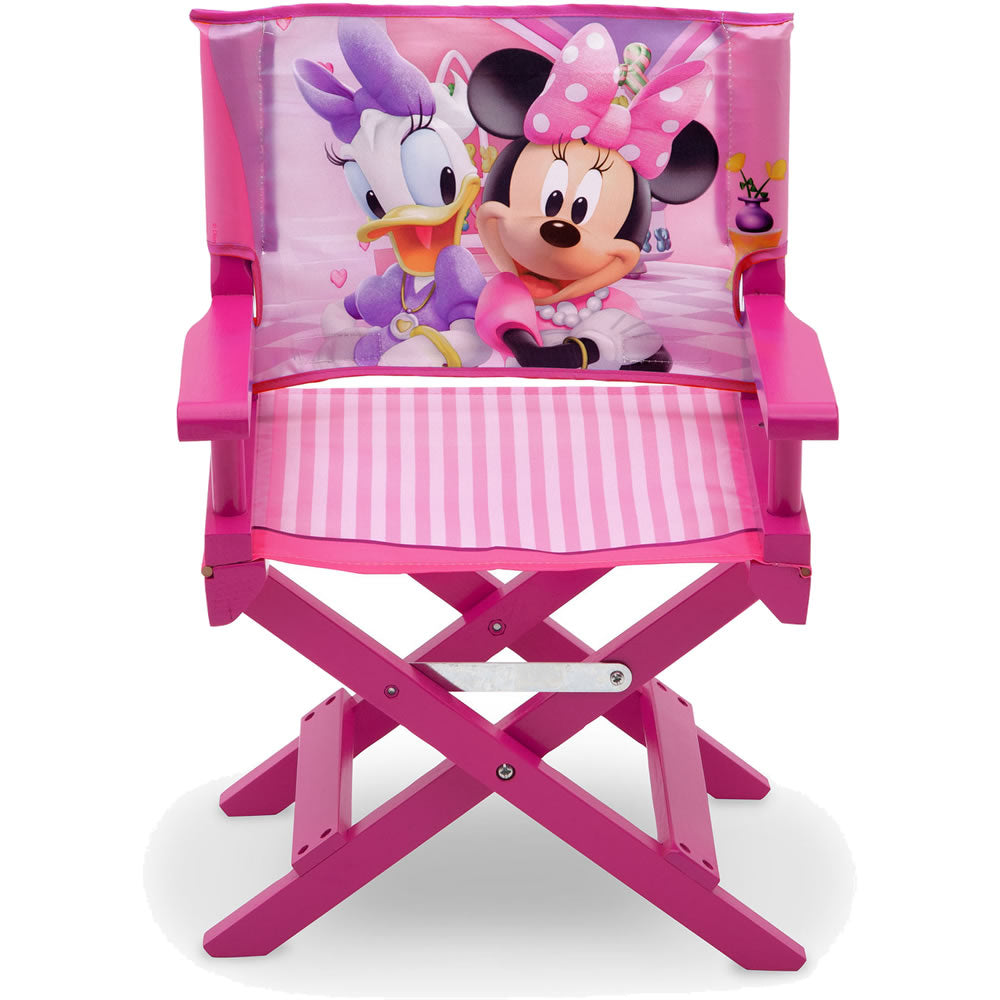 Disney children's folding chair camping chair director's chair Minnie Mouse