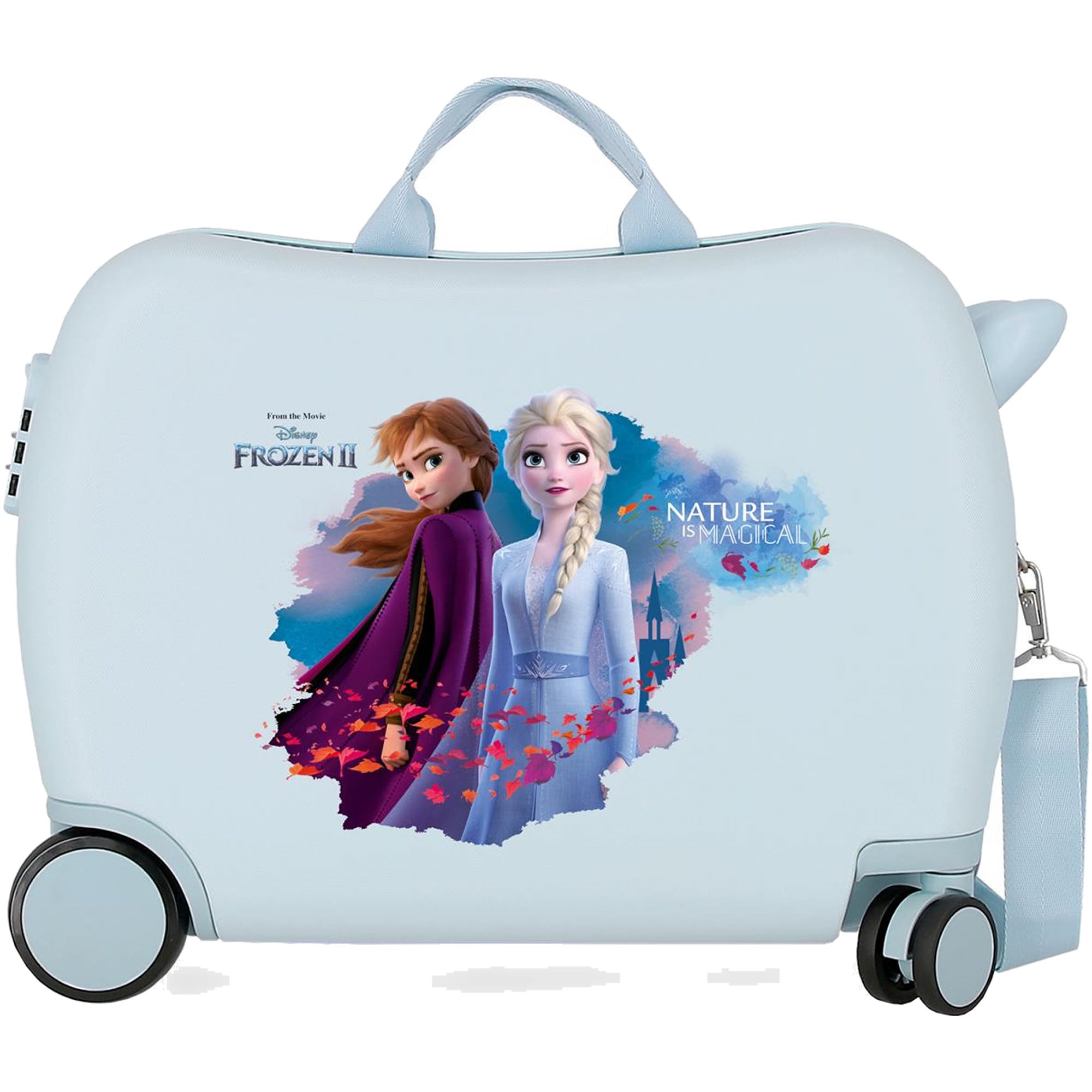 Frozen Sitzkoffer Kinder Hartschalen Koffer Ziehkoffer Anna Elsa Joumma Bags 34 Liter