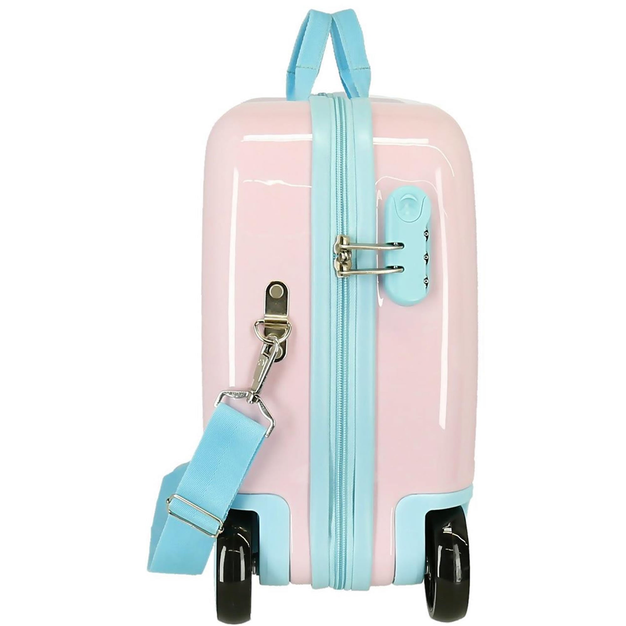 Princess Rapunzel Sitzkoffer Kinder Hartschalen Koffer Ziehkoffer Joumma Bags 34 Liter