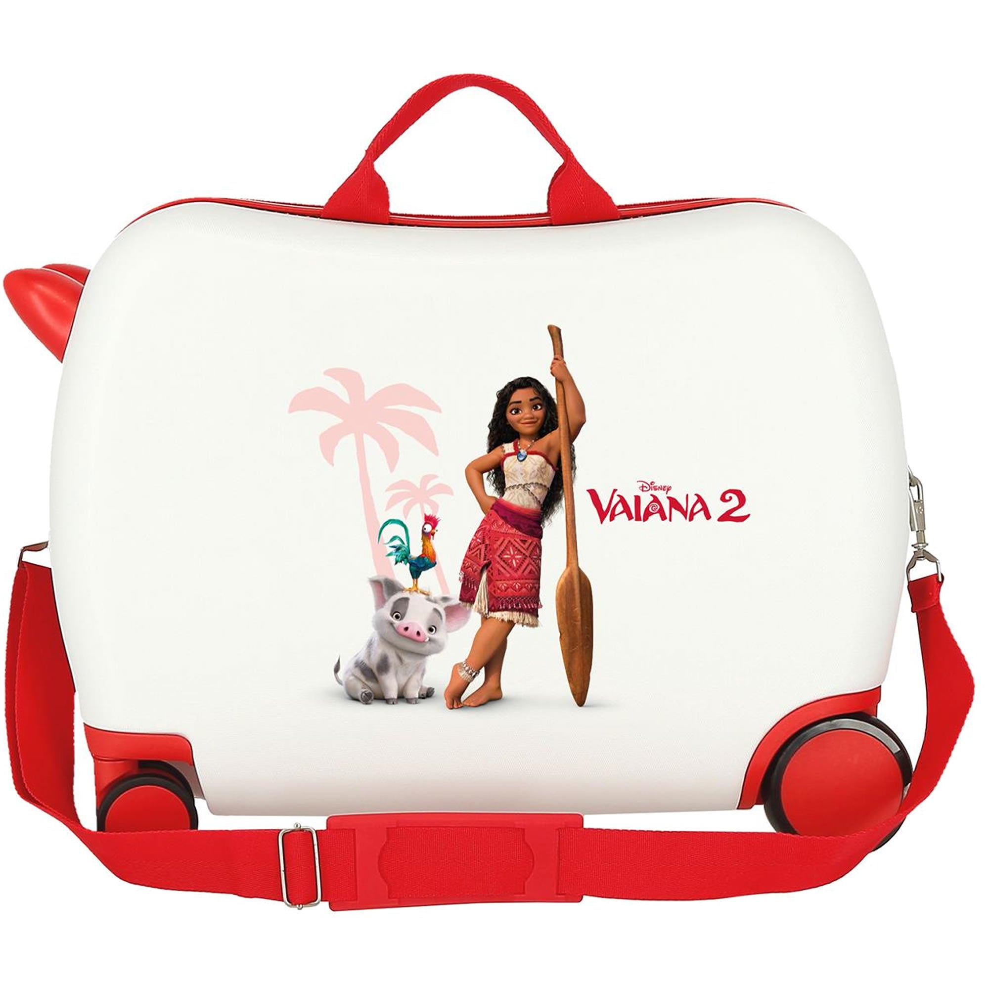 Vaiana Sitzkoffer Kinder Hartschalen Koffer Ziehkoffer Joumma Bags 34 Liter
