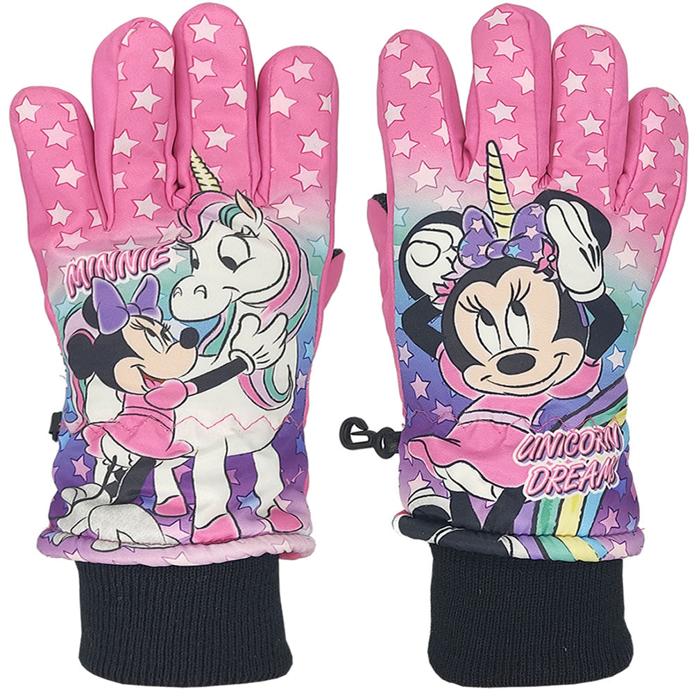 disney handschuhe damen Minnie Maus Kinder Skihandschuhe – Winterhandschuhe für Mädchen Smith Fahrradhelm Convoy MIPS Had_Nyheder_Label Grösse:XS 10 H x 10