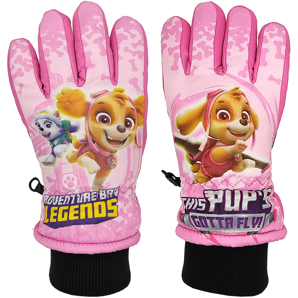 Paw Patrol Skye Kinder Skihandschuhe – warm & wasserdicht