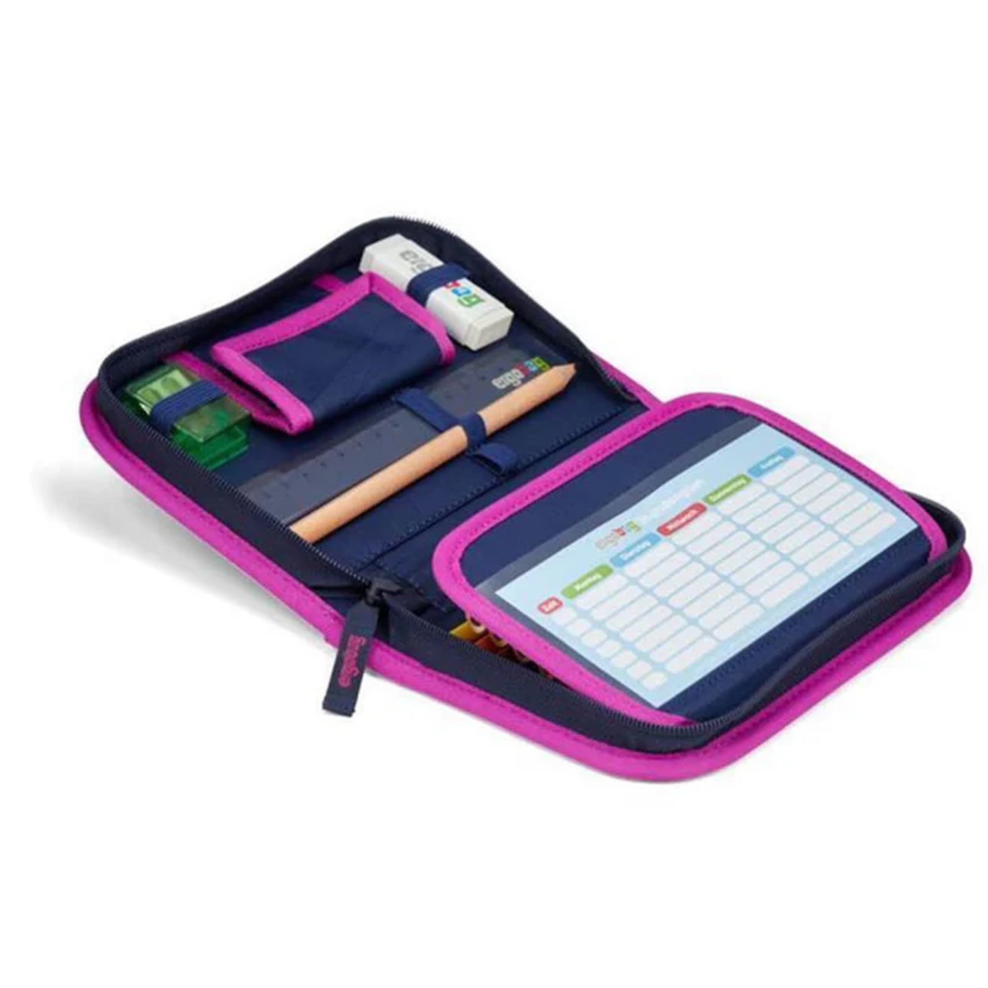 Ergobag Cubo Schulranzen Bärlaxy – Set 5-tlg.