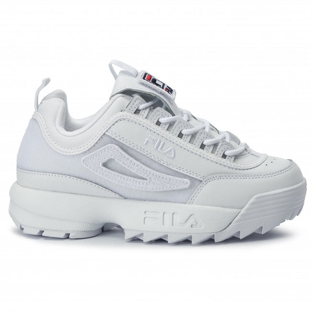 FILA Disruptor Sneaker Patches II Damen Schuhe Low Weiß