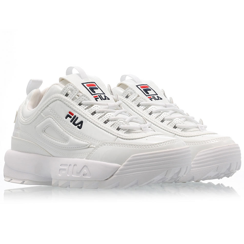 FILA Disruptor Sneaker Damen Schuhe Low Weiß
