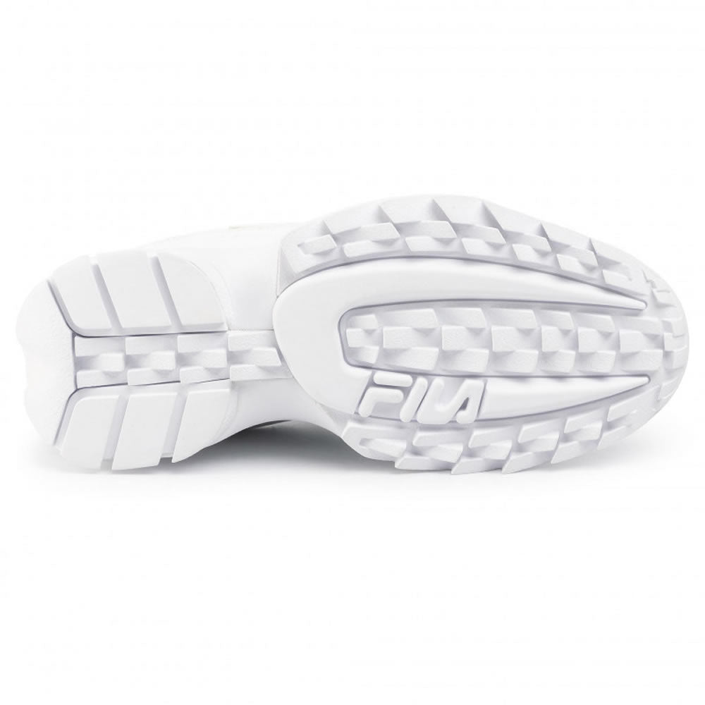 FILA Disruptor Sneaker Damen Schuhe Low Weiß