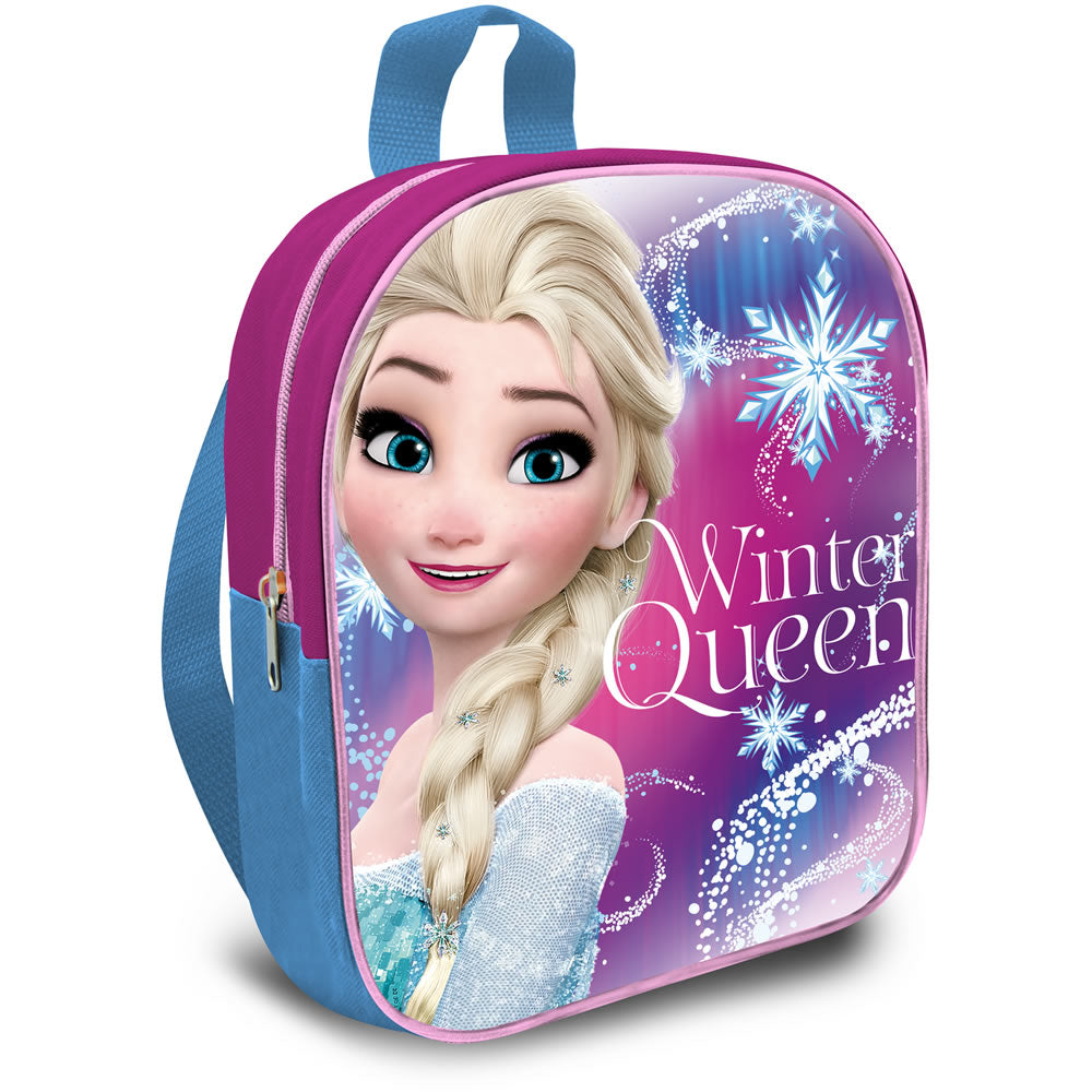 Disney Frozen Elsa Kinderrucksack 30 cm – Kindergartenrucksack Pink Blau
