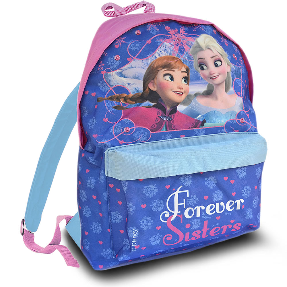 Disney Frozen Schulrucksack 40 cm Anna Elsa mit Vorderfach