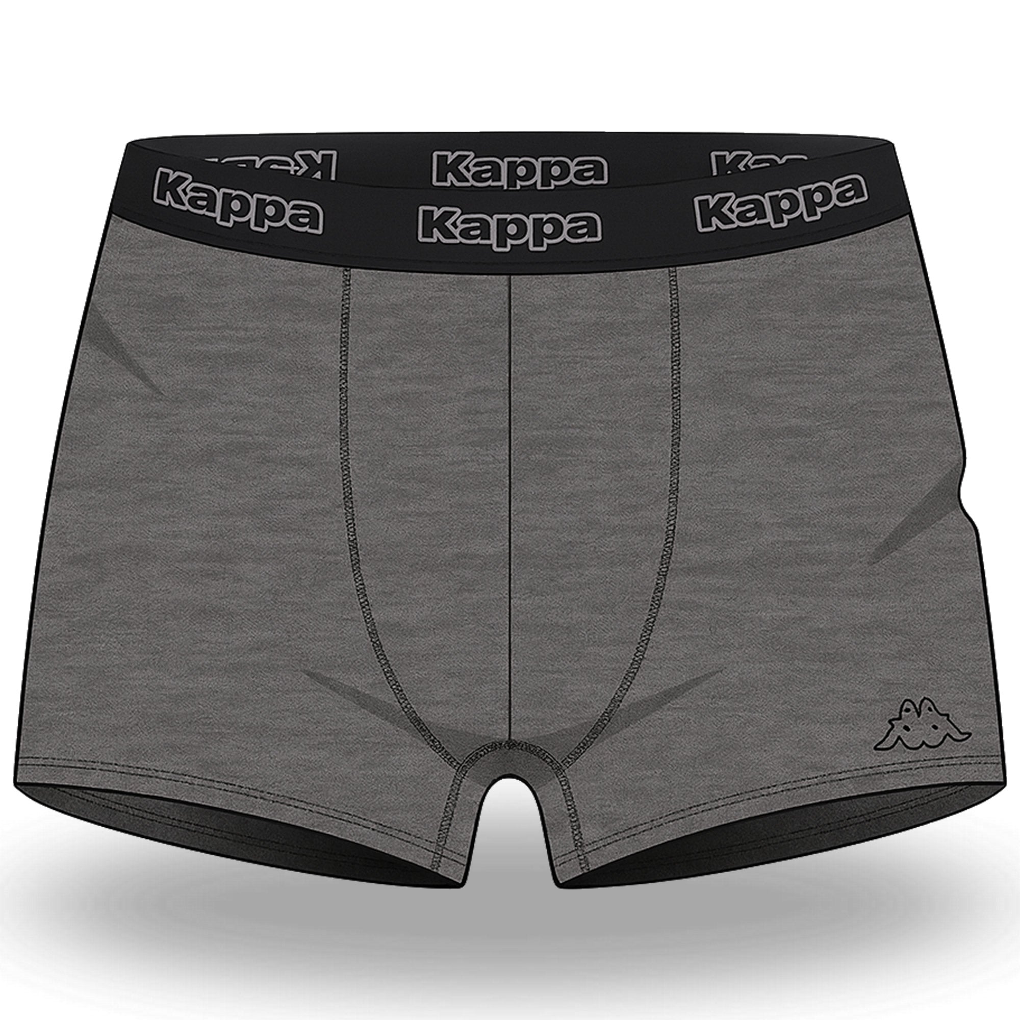 Kappa Herren Boxershorts 6er Pack – Baumwolle Unterhosen M-XXL, verschiedene Farben, weicher Bund