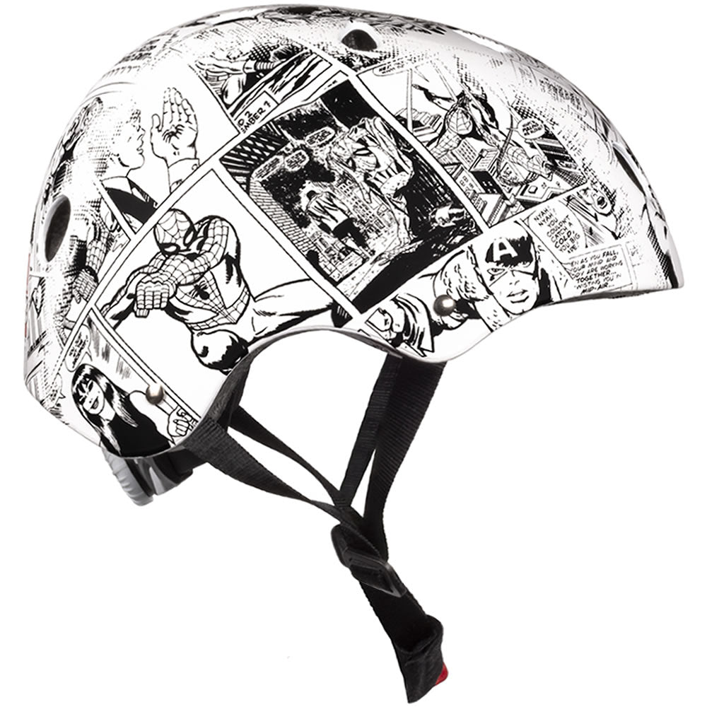 Avengers Fahrrad- und Skaterhelm Kinder Helm BMX, verstellbar 52-56 cm