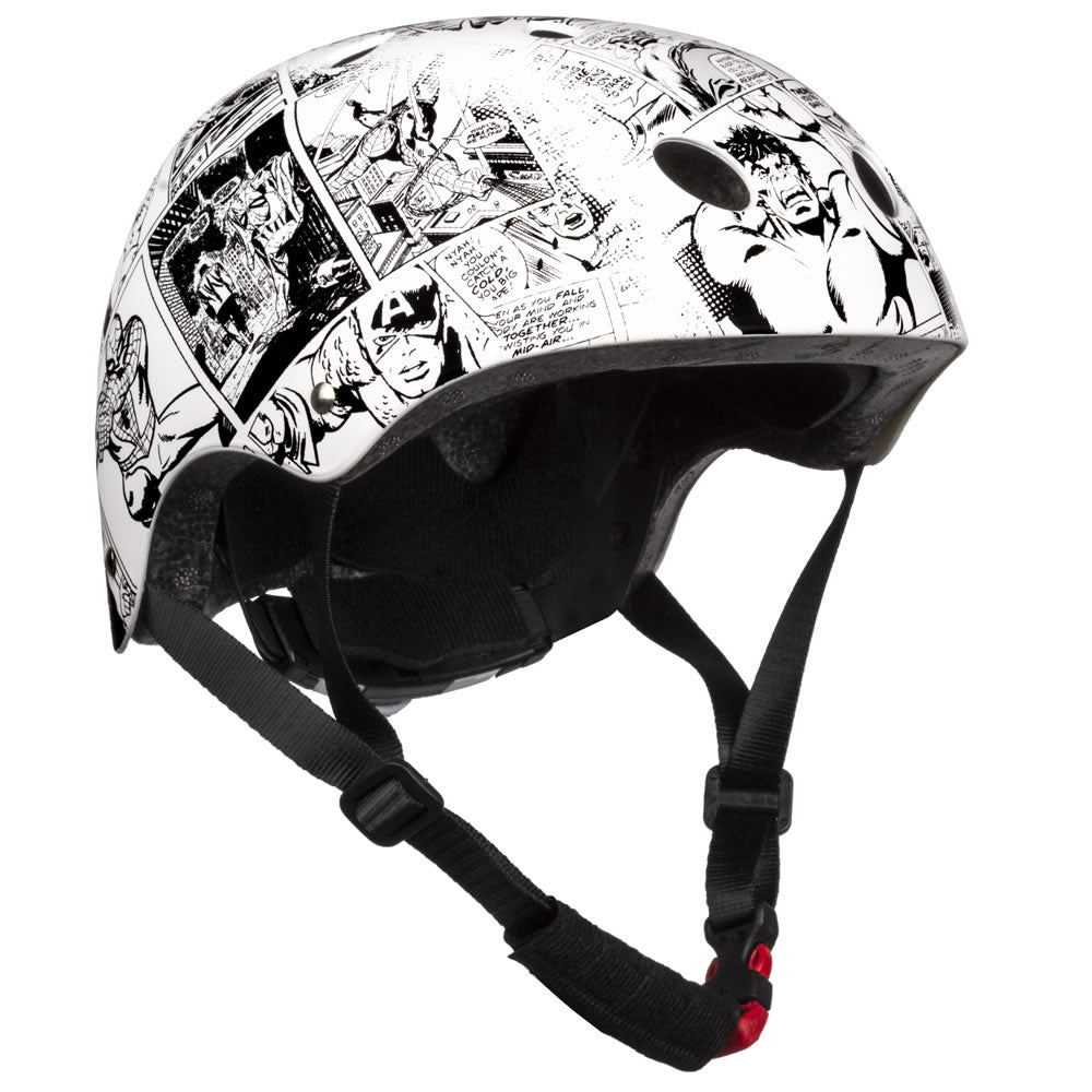 Avengers Fahrrad- und Skaterhelm Kinder Helm BMX, verstellbar 52-56 cm