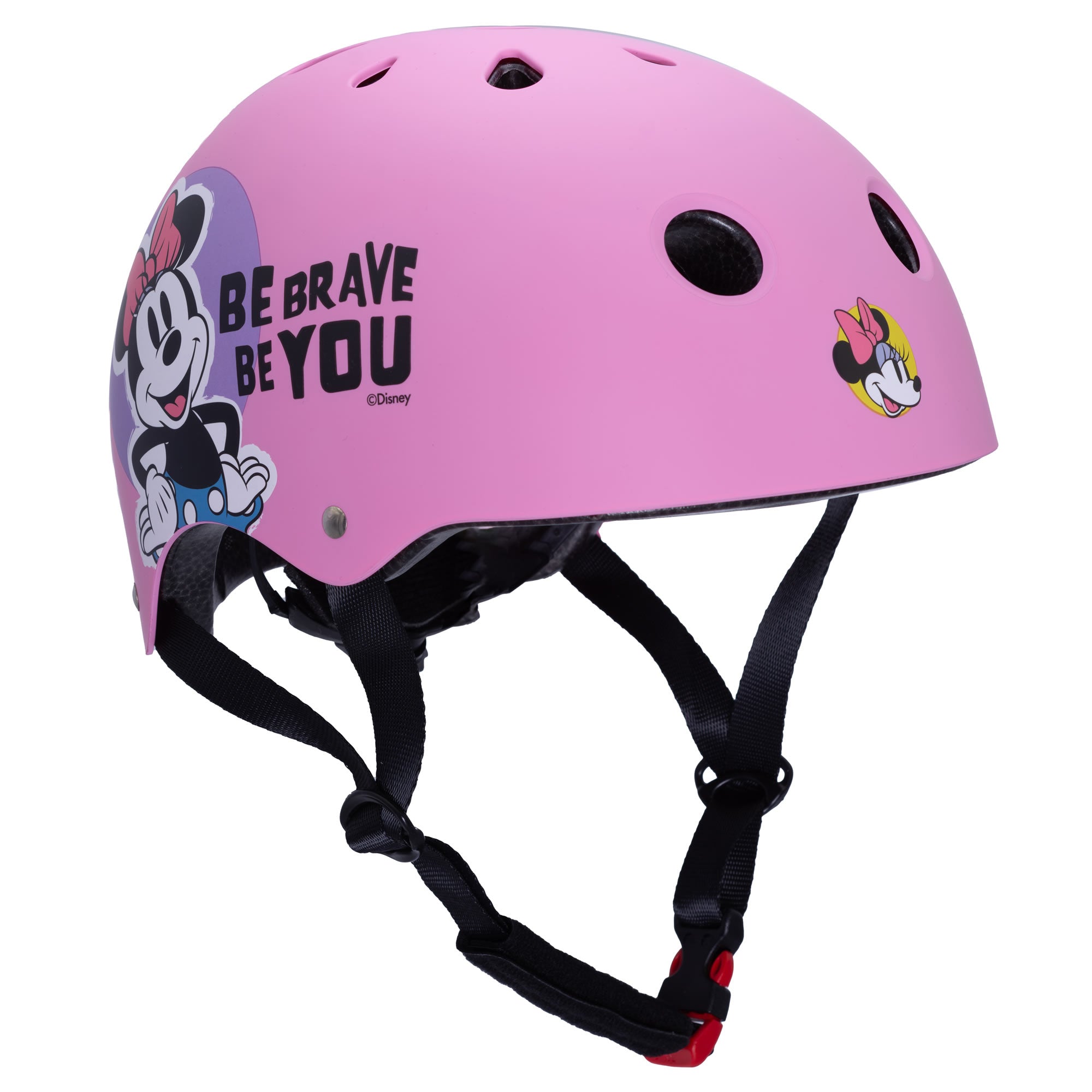 Minnie Maus Kinder Skater- Fahrradhelm – Verstellbar, Leicht, 4-12 Jahre
