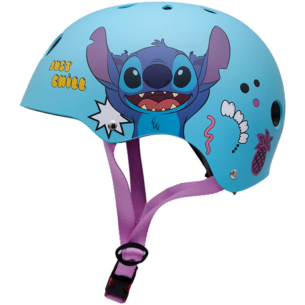 Lilo & Stitch Fahrradhelm für Kinder – Skater Helm Sicher, Verstellbar (52-56 cm)