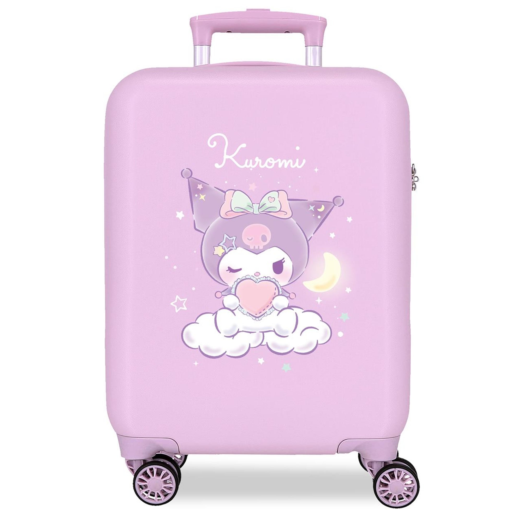 Kuromi Kinder Koffer Trolley 50 cm – Hartschale Lila