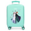 Frozen Kinder Koffer Trolley Anna & Elsa – Hartschale 50 cm, Türkis „Always close to the heart“
