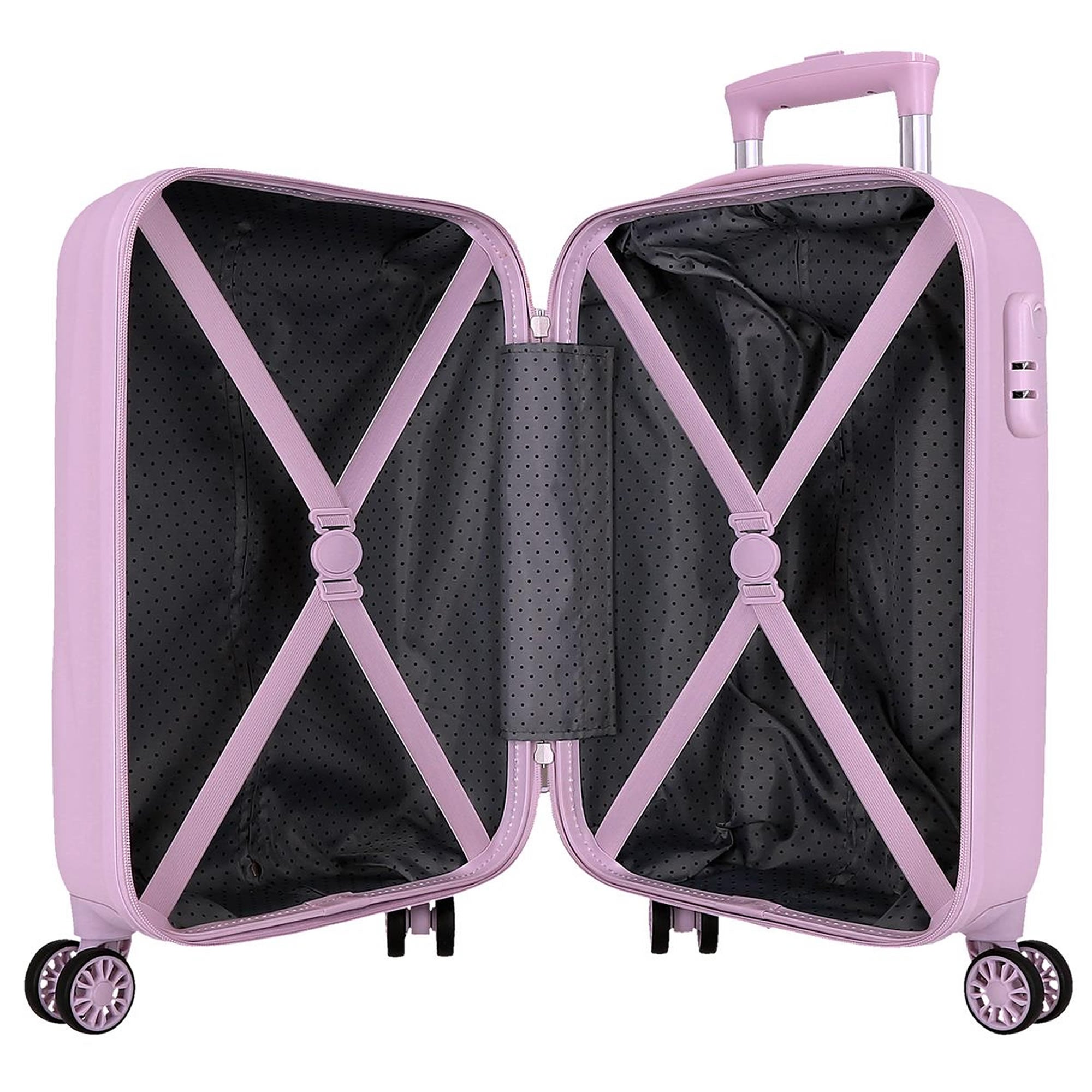 Kuromi Kinder Koffer Trolley 50 cm – Hartschale Lila