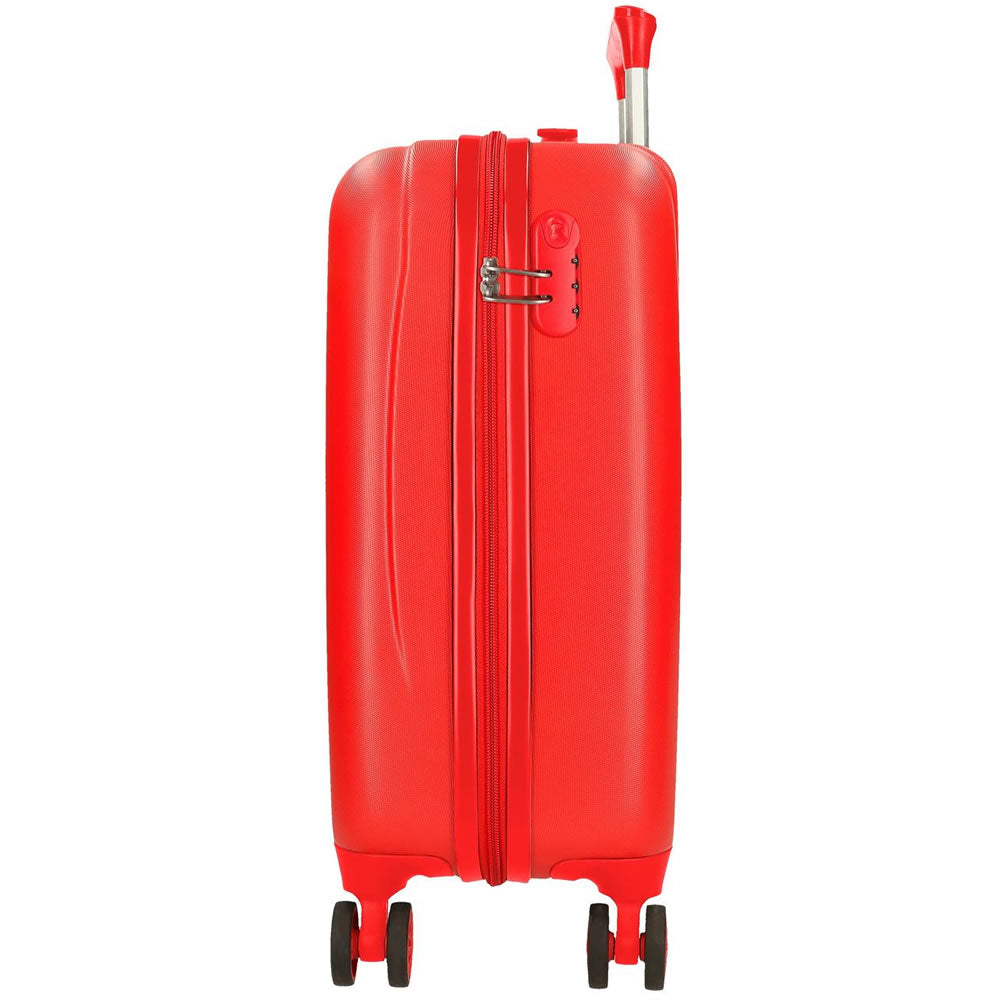 Spider-Man Kinder Koffer Trolley 50 cm – Hartschale Rot