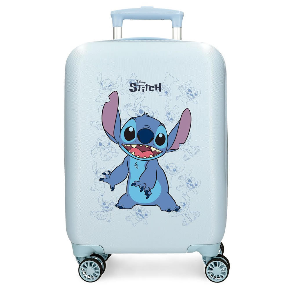 Stitch Kinder Koffer Trolley 50 cm – Hartschale Hellblau