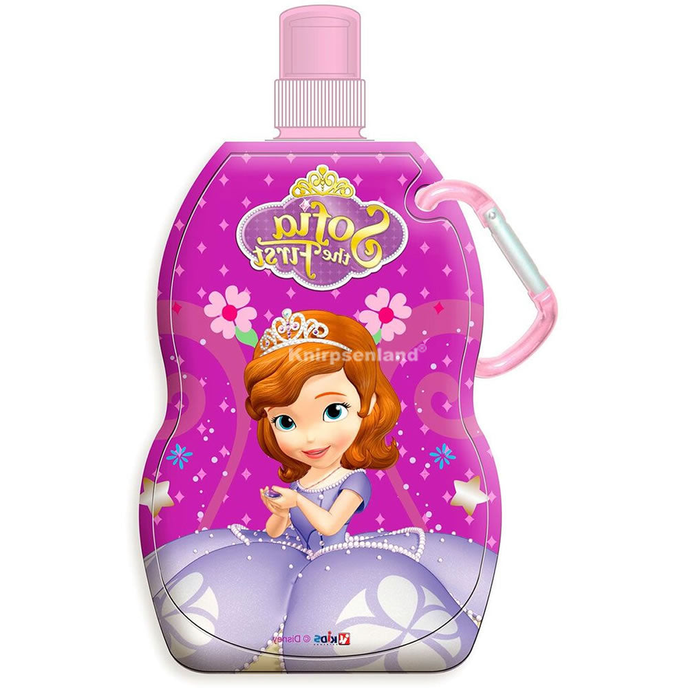 Sofia Kinder Trinkflasche Trinkbeutel Prinzessin Disney