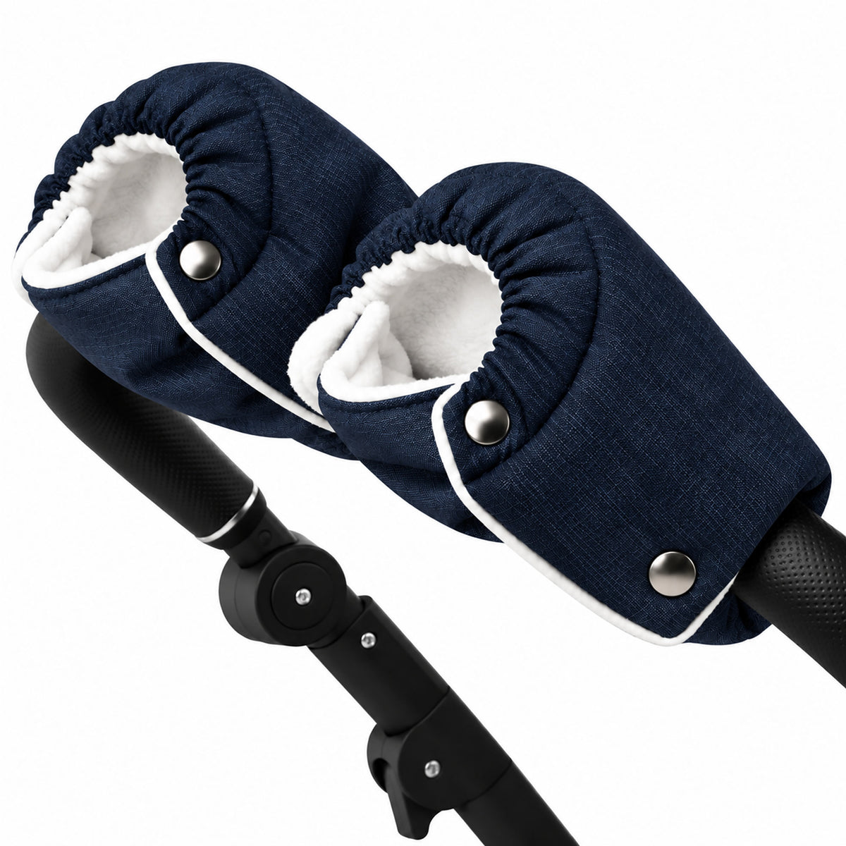 Kinderwagen Handschuhe Dunkelblau – Handwärmer mit Fleece