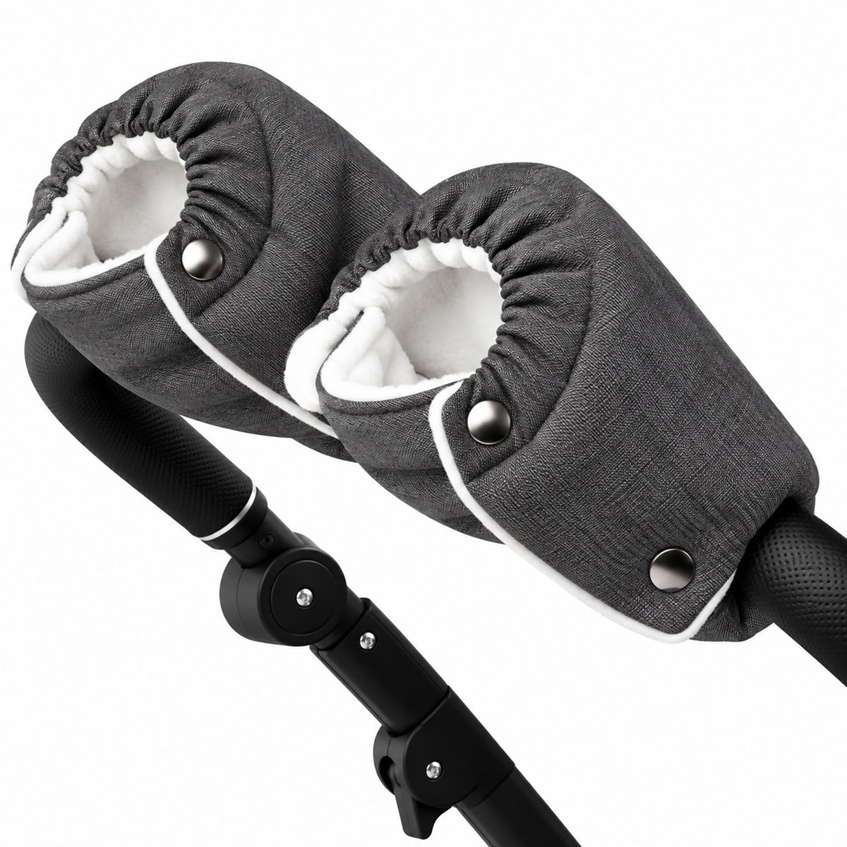 Kinderwagen Handschuhe Grau – Handwärmer mit Fleece