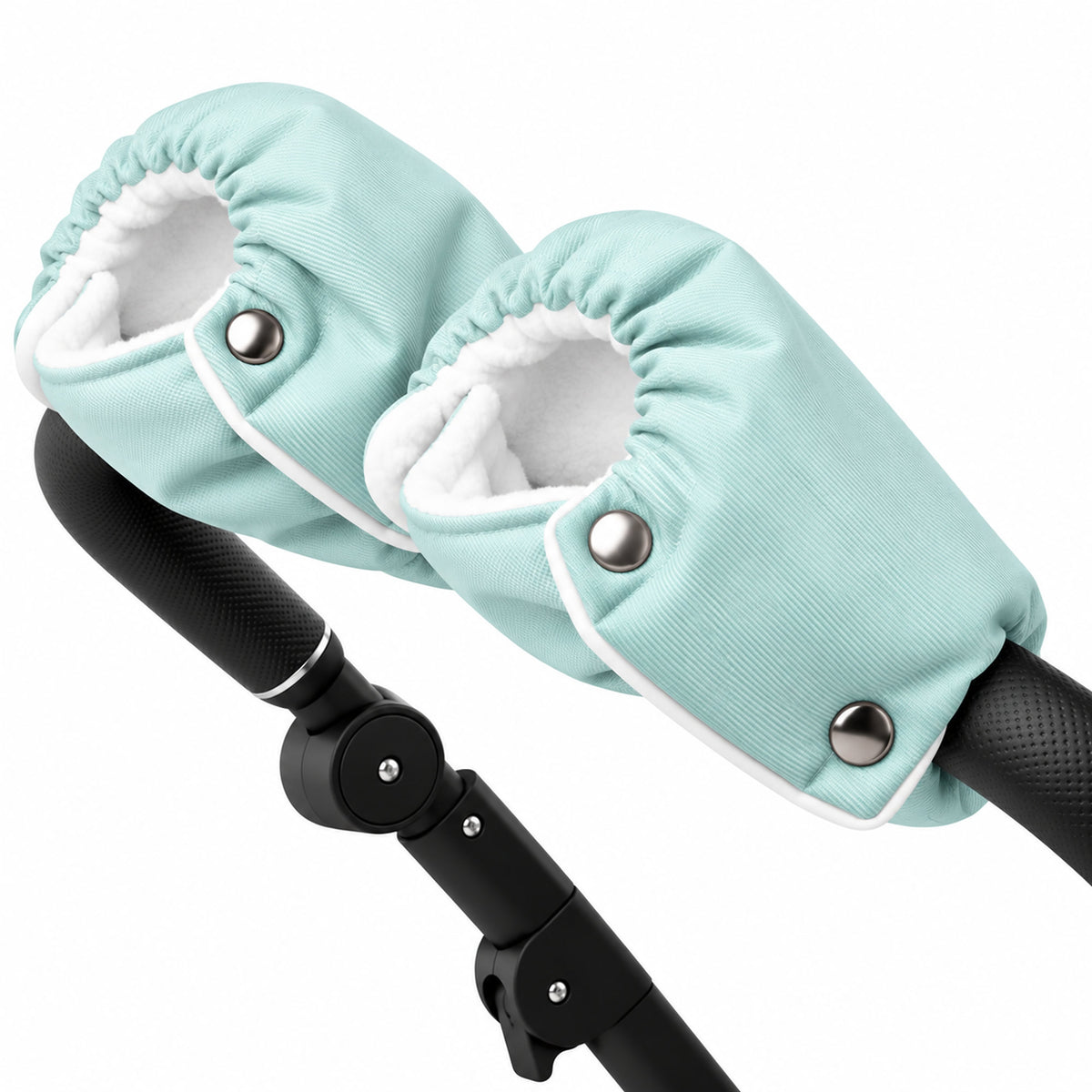 Kinderwagen Handschuhe Türkis – Handwärmer mit Fleece