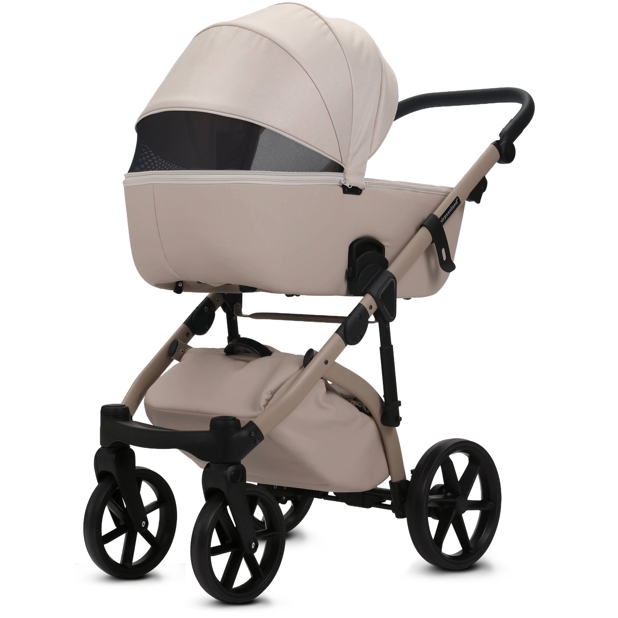 Knirpsenland Lifetime 2.0 Kinderwagen – Beige (Vanilla Cream Edition)