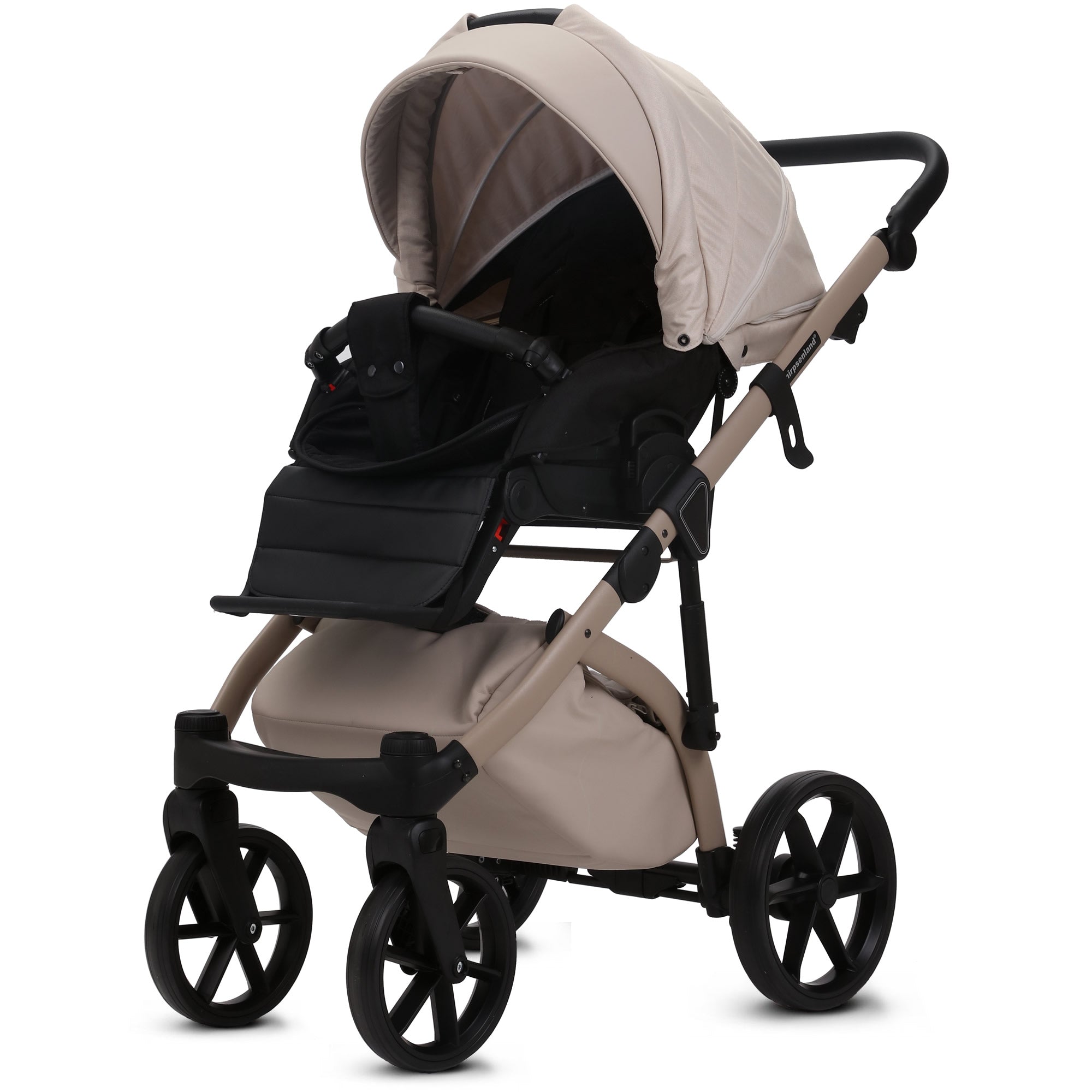 Knirpsenland Lifetime Kinderwagen – Beige (Vanilla Cream Edition)