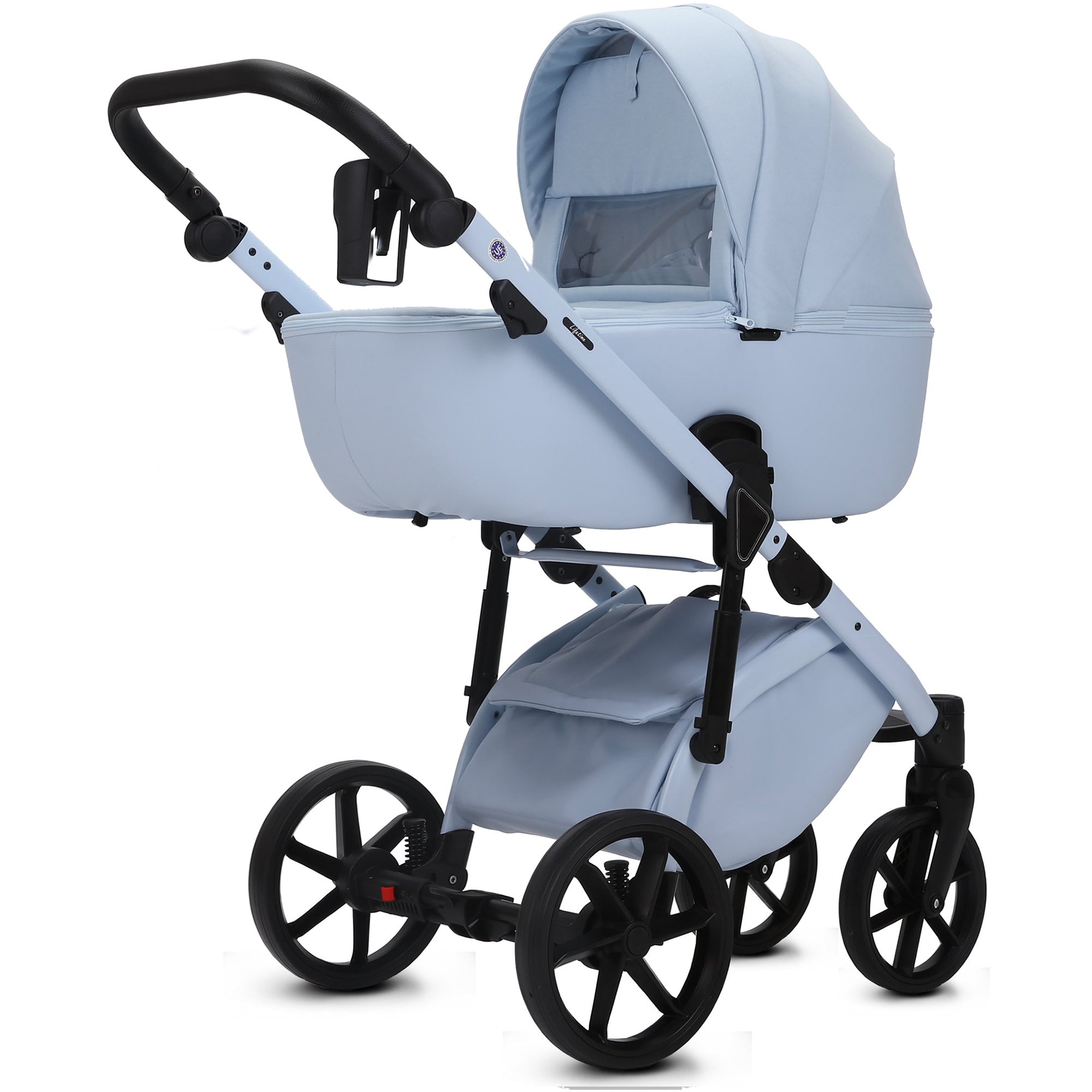 Knirpsenland Lifetime 2.0 Kombi-Kinderwagen – Hellblau (Sky Blue Edition)