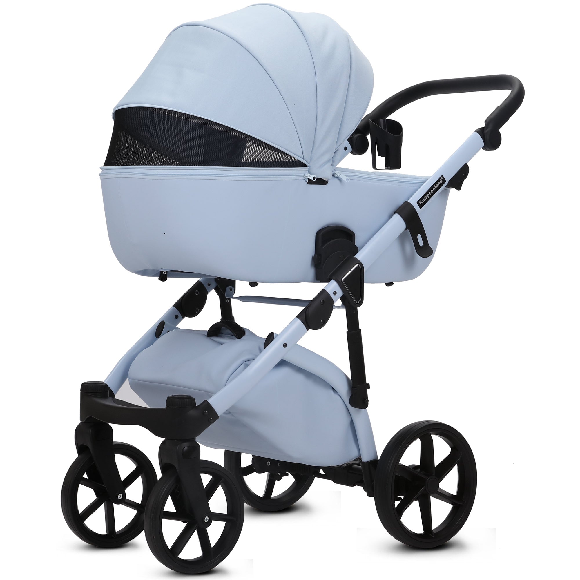Knirpsenland Lifetime Kinderwagen – Hellblau (Sky Blue Edition)