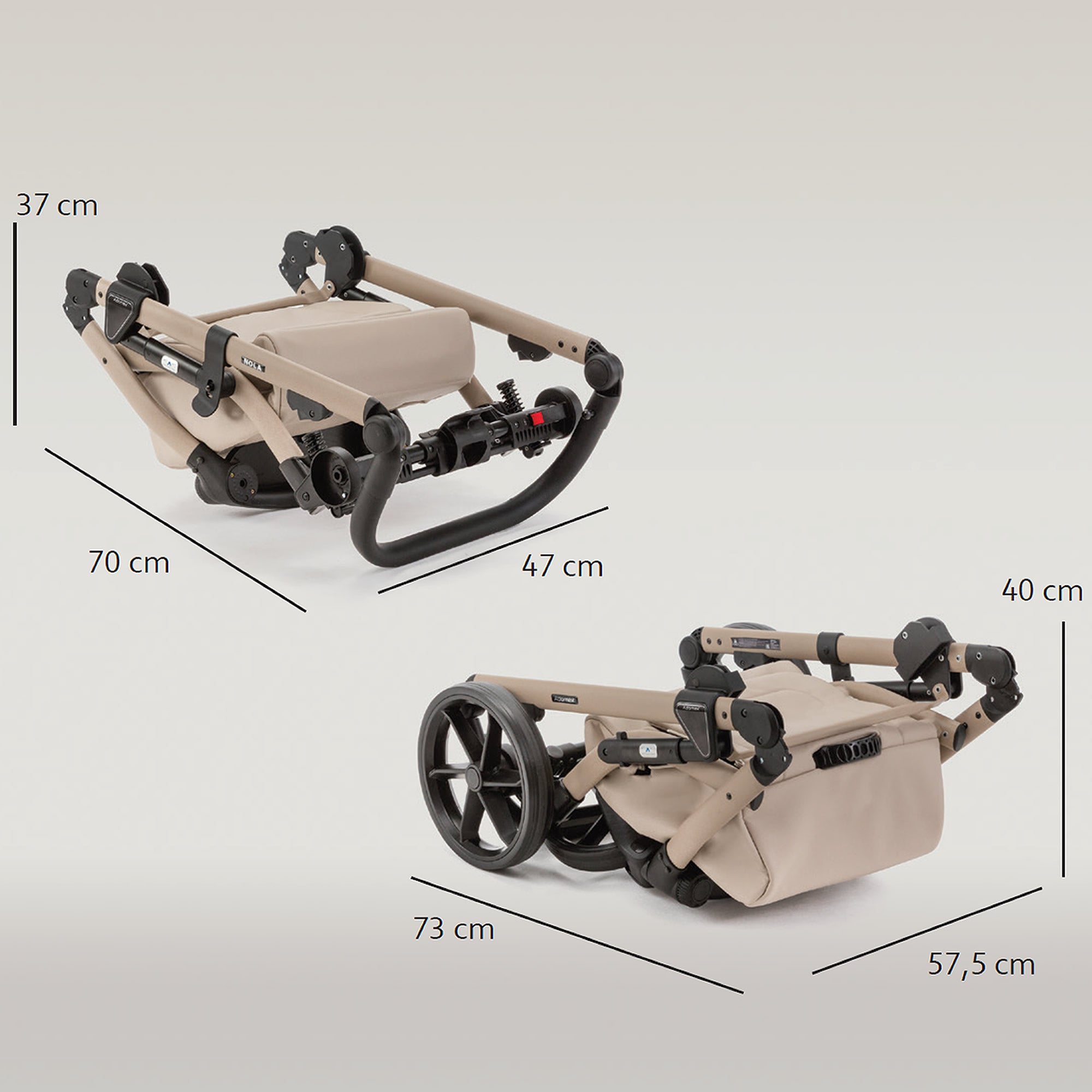 Knirpsenland Lifetime Kinderwagen – Beige (Vanilla Cream Edition)