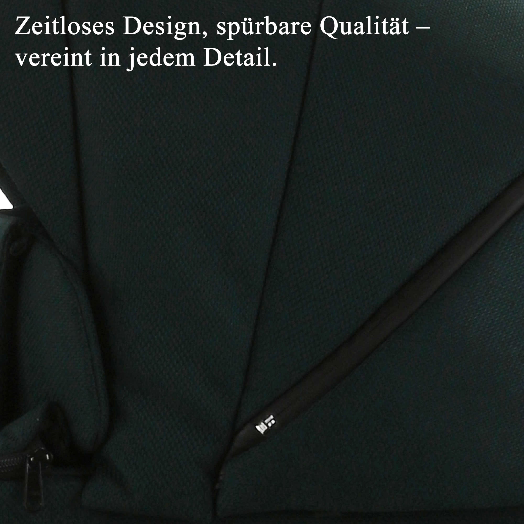 Knirpsenland Retro Style 2.0 Kinderwagen Grün – Edler 2in1 Kombikinderwagen Forest Green