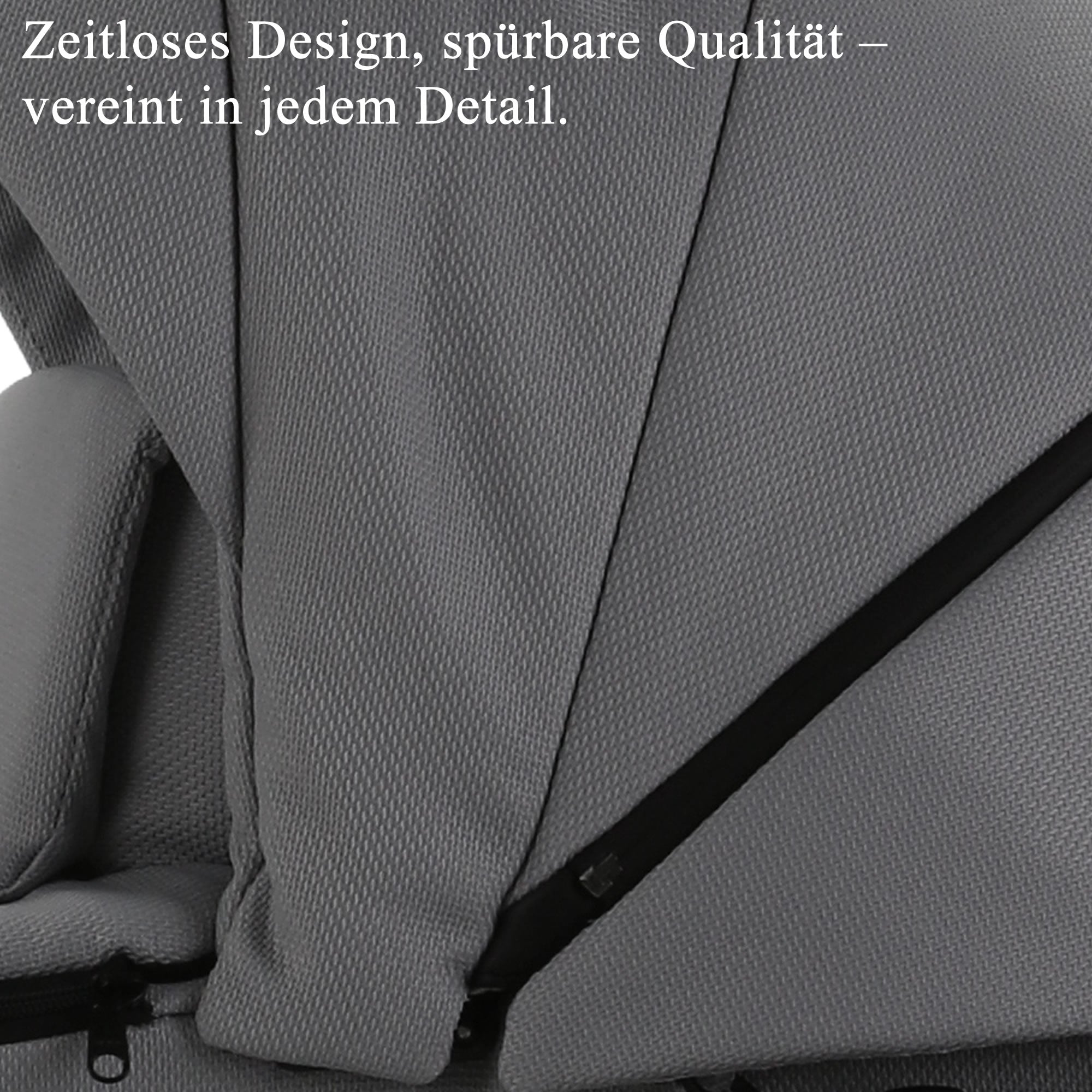 Knirpsenland Retro Style 2.0 Kinderwagen Grau – Moderner 2in1 Kombikinderwagen Urban Grey