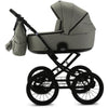 Knirpsenland Retro Style 2.0 Kinderwagen Salbeigrün – Oliv-Ton mit Babywanne & Sportsitz