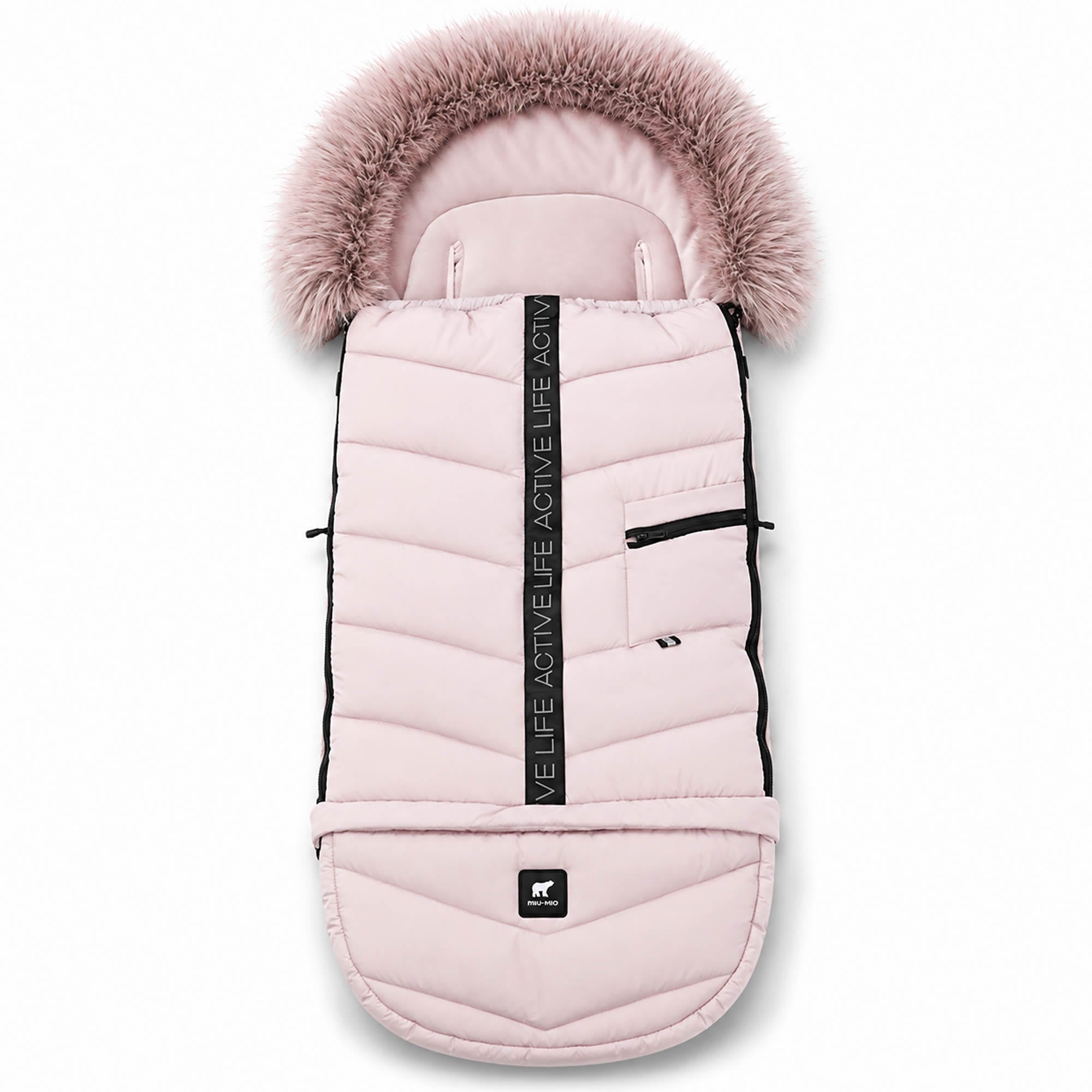 Knirpsenland Winterfußsack EVEREST – Rosa (Rose Blossom Edition)