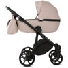 Knirpsenland Lifetime Kinderwagen – Sand Beige (Urban Black Edition)