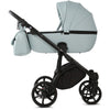 Knirpsenland Lifetime Kinderwagen – Soft Sage (Urban Black Edition)