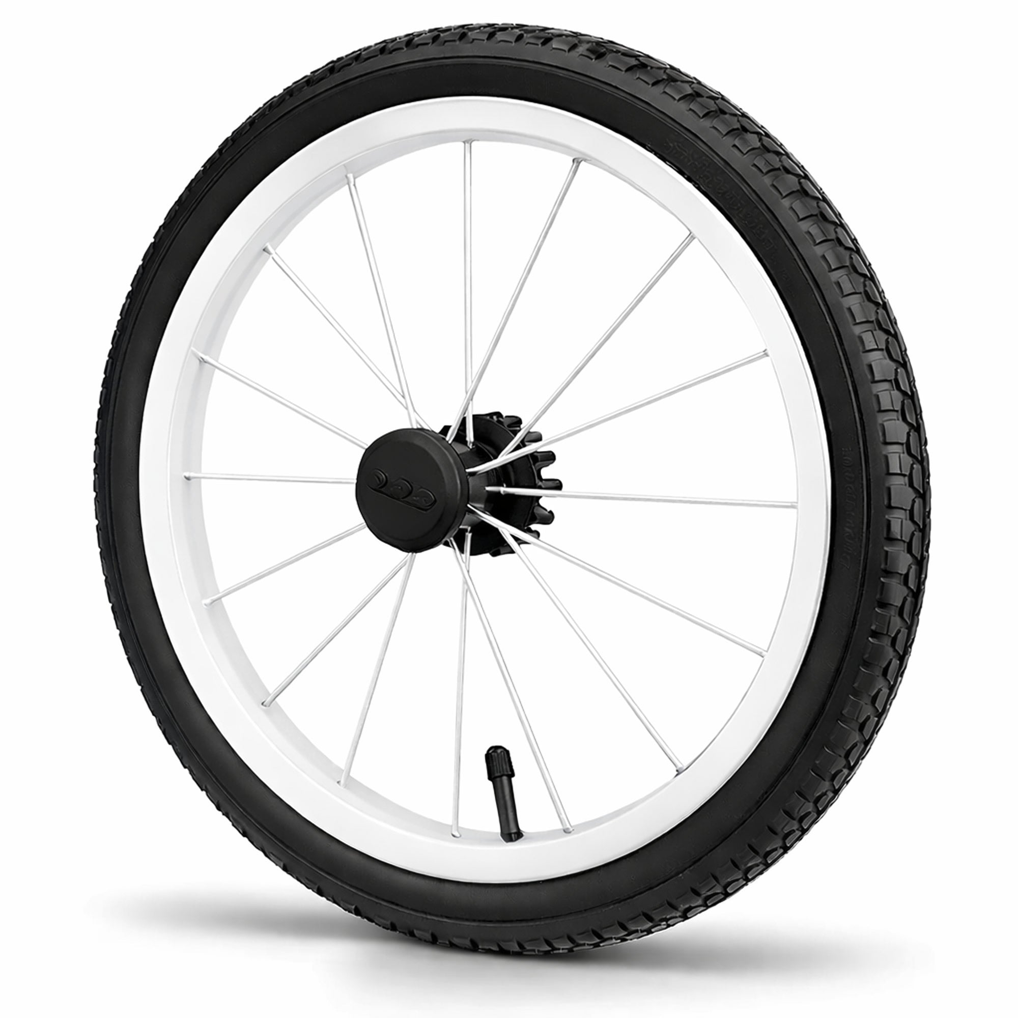 Knirpsenland Kinderwagenrad 14 Zoll Retro Style – Weiß