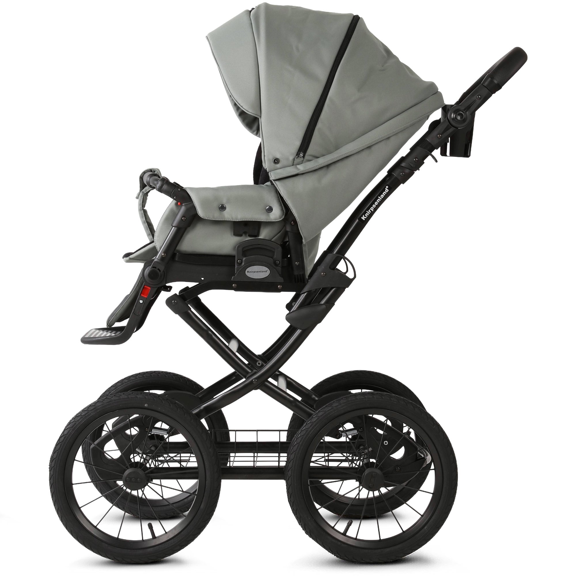 Knirpsenland Retro Style Kinderwagen – Urban Olive