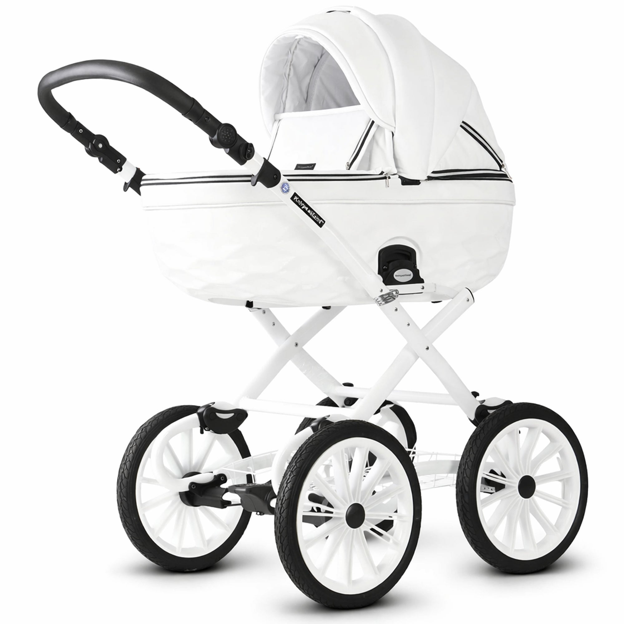 Knirpsenland Retro Exclusive Kinderwagen – Ivory White