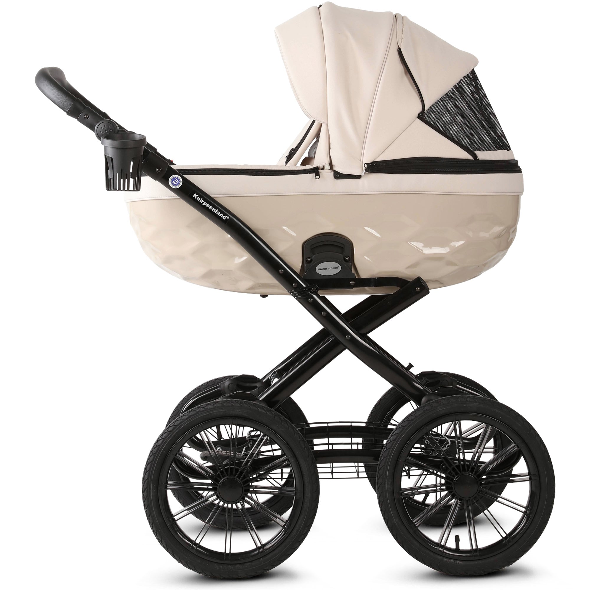 Knirpsenland Retro Exclusive Kinderwagen – Vanille