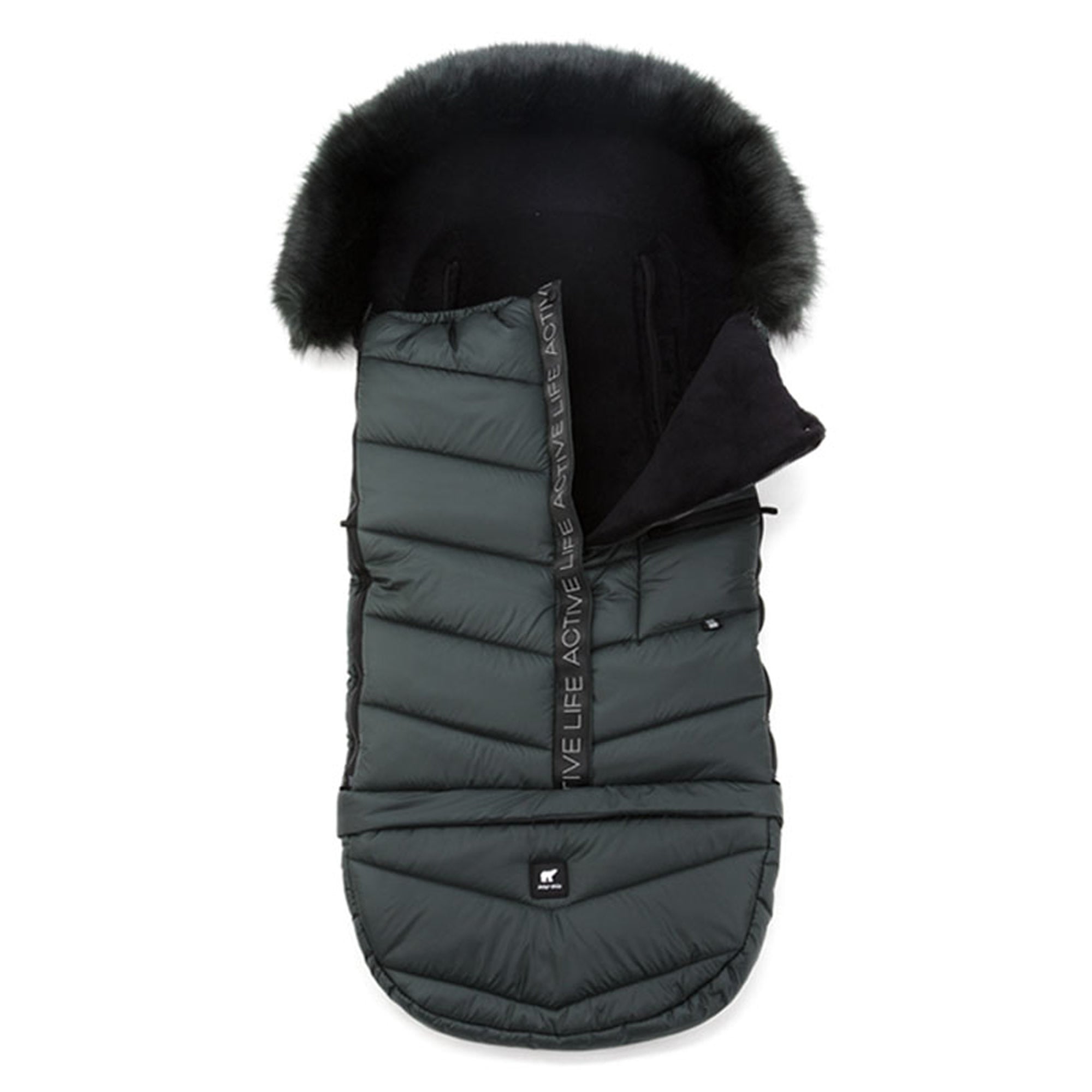 Knirpsenland Winterfußsack EVEREST – Grün (Forest Green Edition)