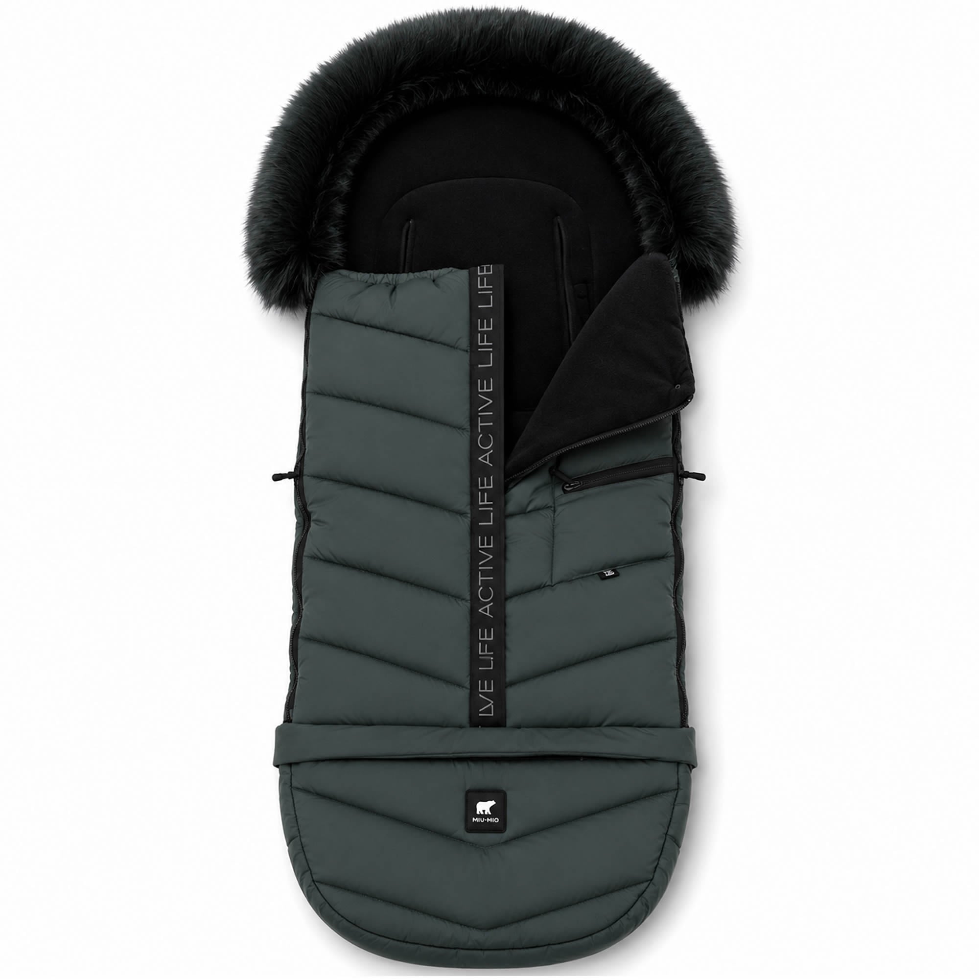Knirpsenland Winterfußsack EVEREST – Grün (Forest Green Edition)