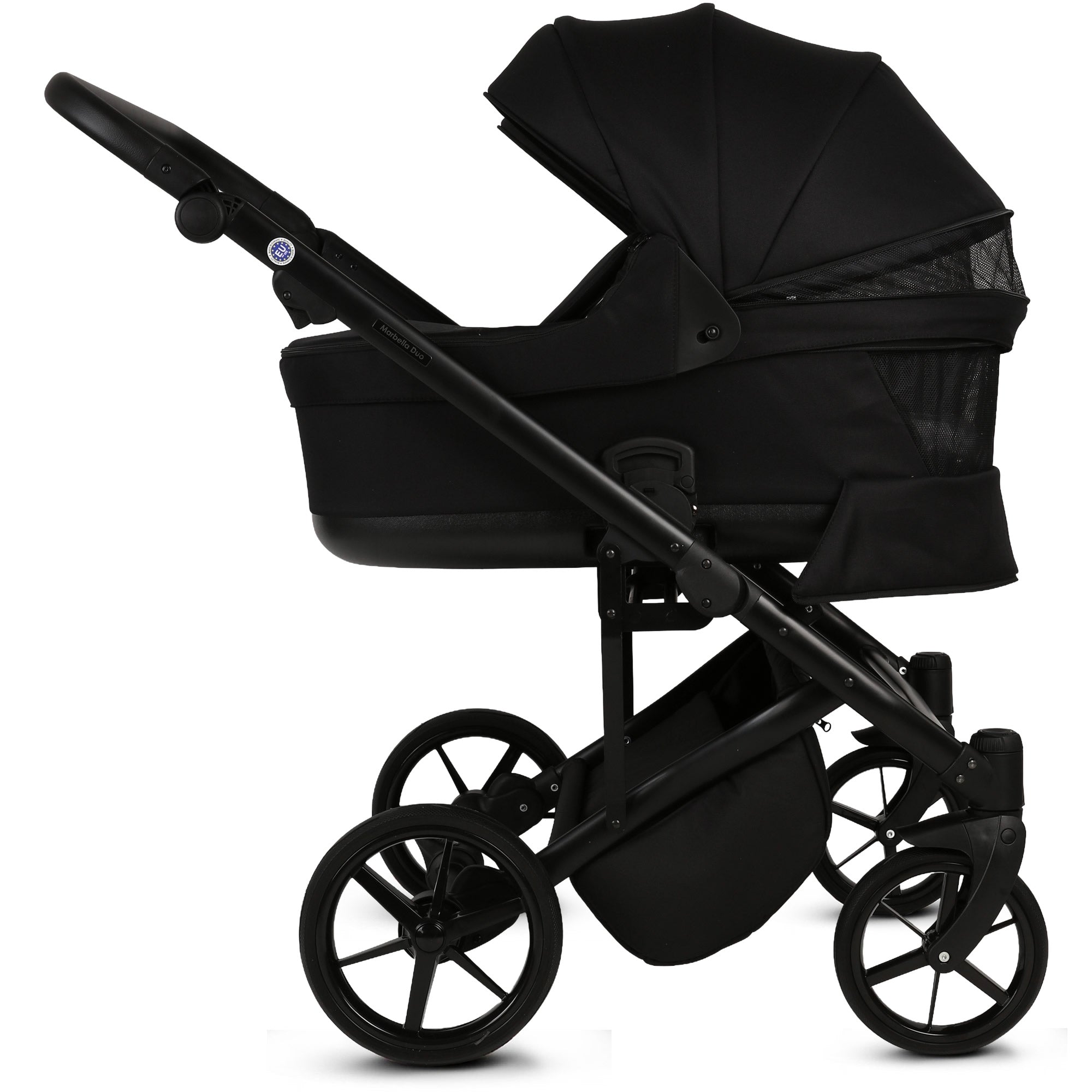 Knirpsenland Marbella Duo Schwarz – Zwillings- & Geschwisterkinderwagen