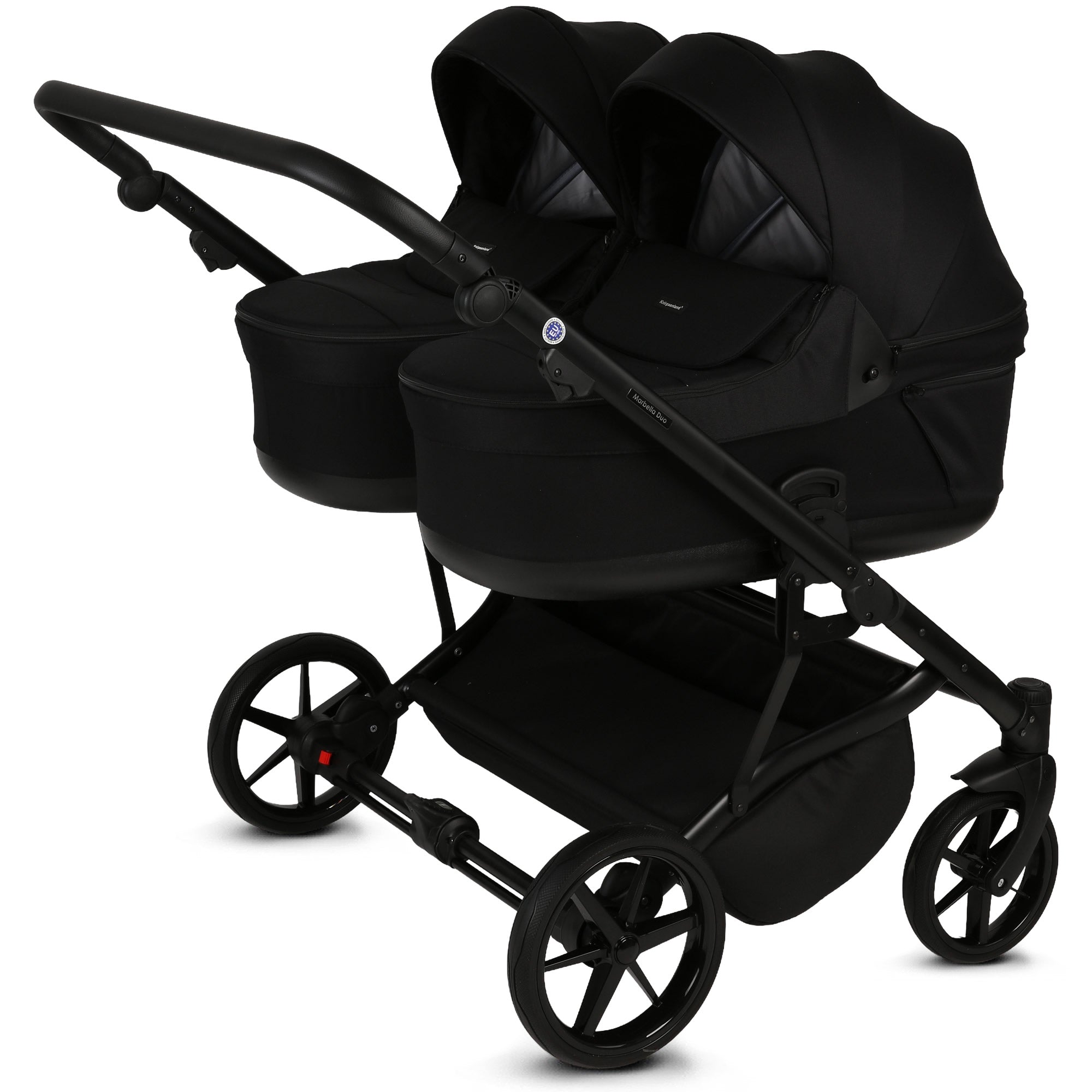 Knirpsenland Marbella Duo Schwarz – Zwillings- & Geschwisterkinderwagen
