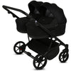 Knirpsenland Marbella Duo Schwarz – Zwillings- & Geschwisterkinderwagen