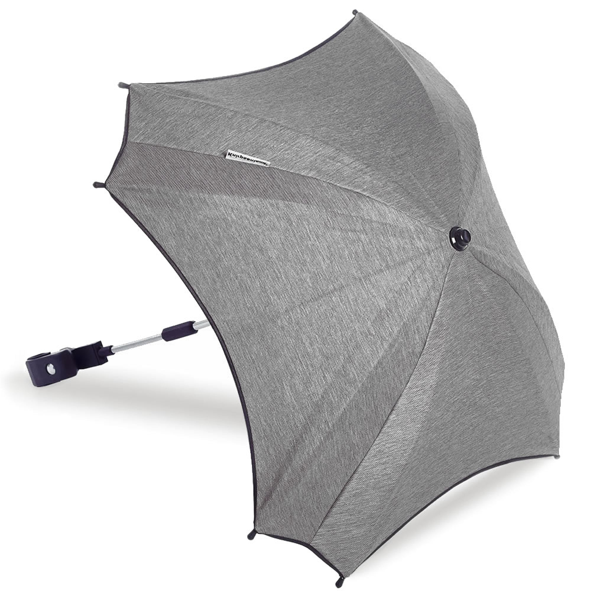 Knirpsenland Sonnenschirm Kinderwagen – Premium UV-Schutz | Anthrazit Melange