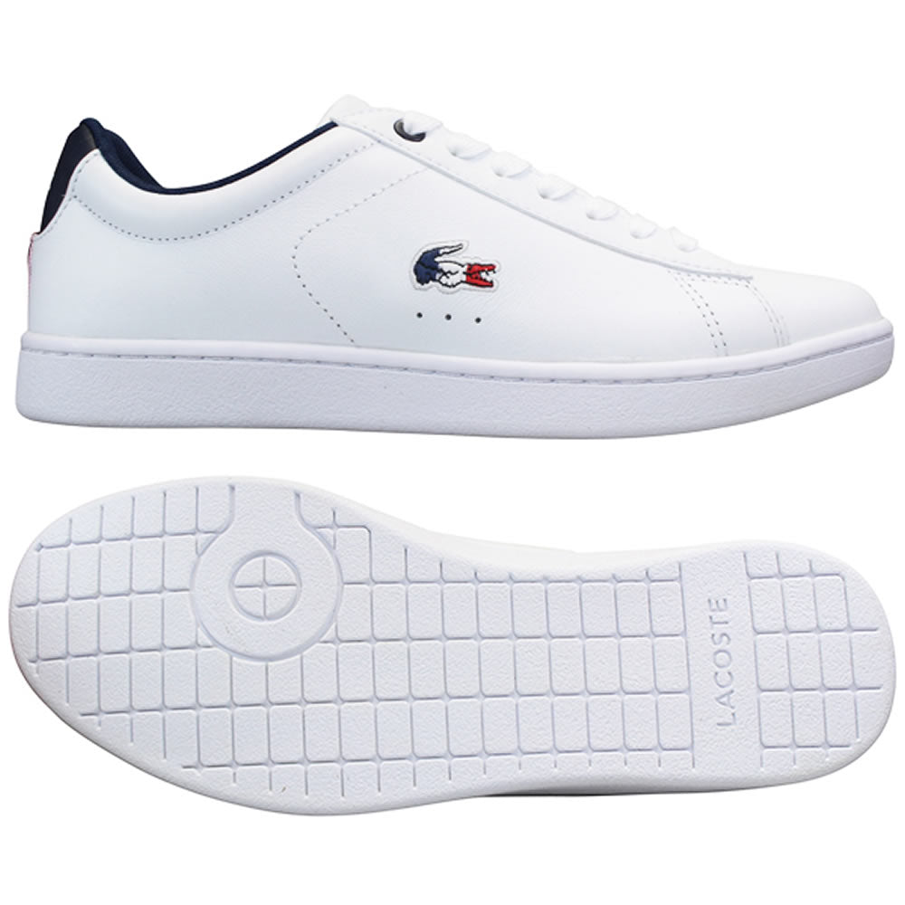 Lacoste Sneaker CARNABY EVO Weiß – Leder Turnschuhe